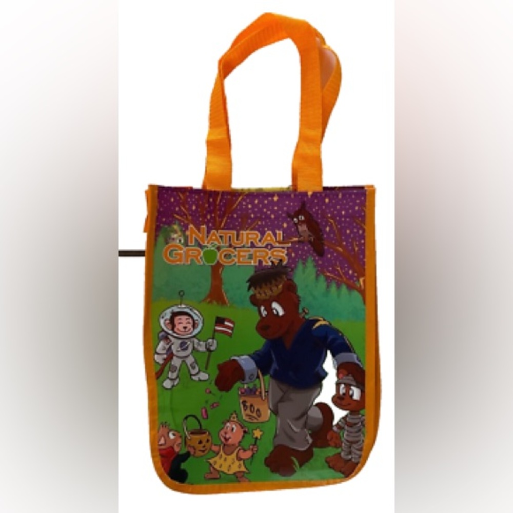 Colorful Natural Grocers Tote Bag